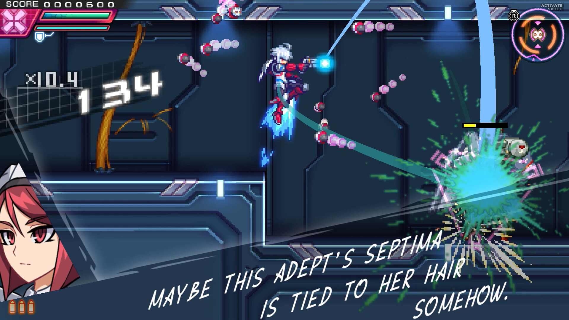 Azure Striker Gunvolt Trilogy Enhanced Screenshot 1