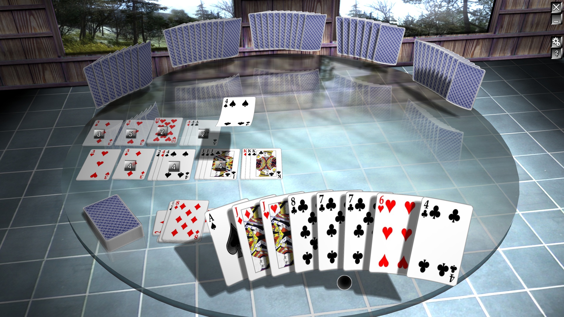 Classic Card Games 3D Screenshot 2