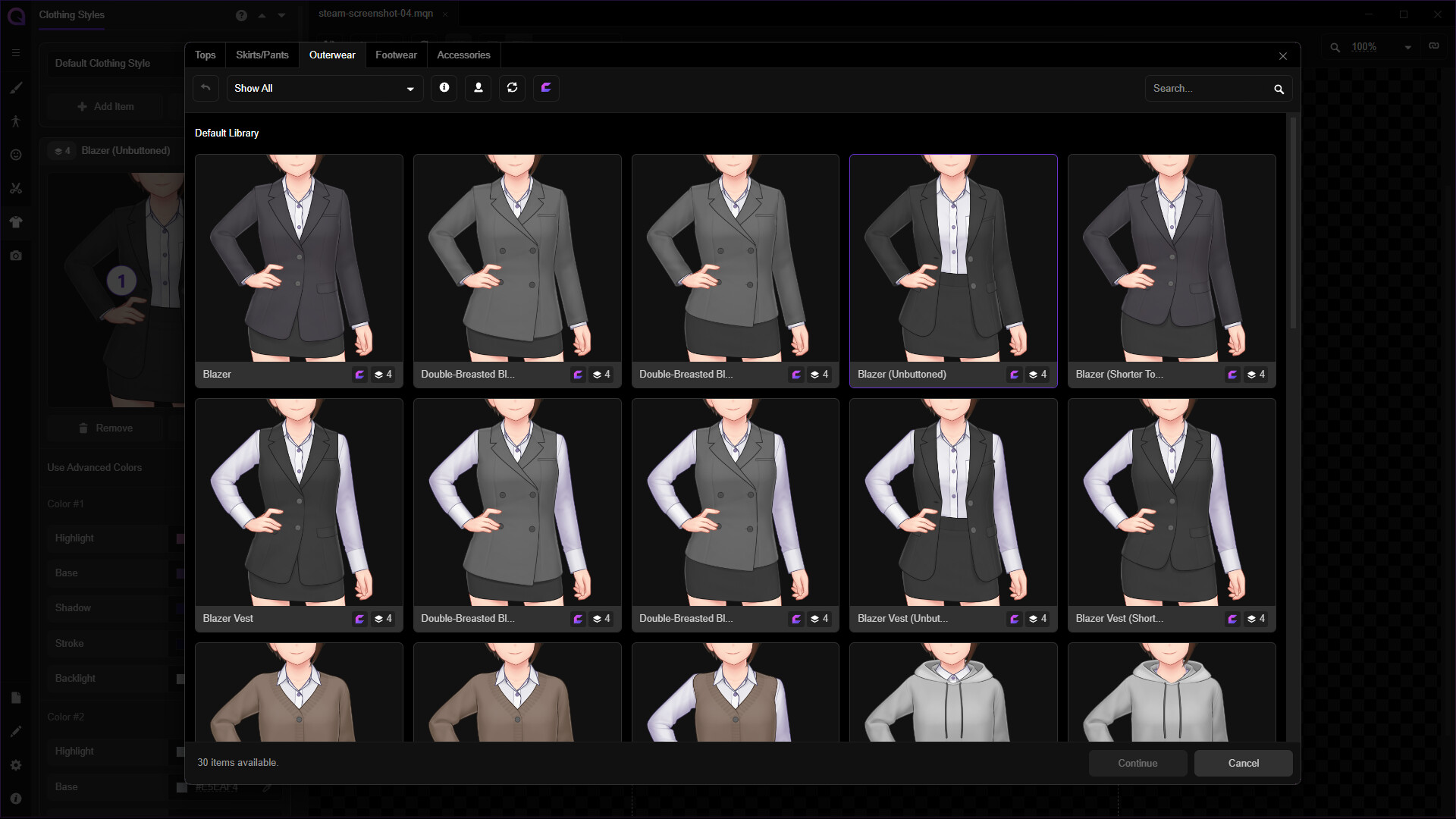 Mannequin Character Generator (Free) Screenshot 5