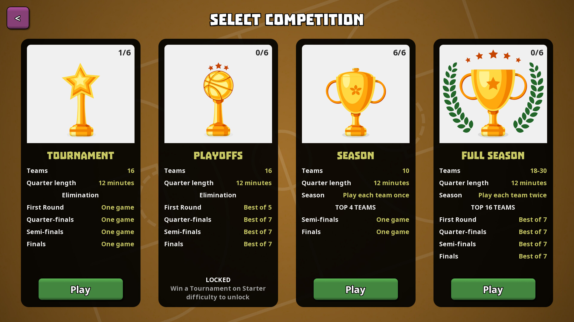 Clutchtime™: Basketball Deckbuilder Screenshot 1