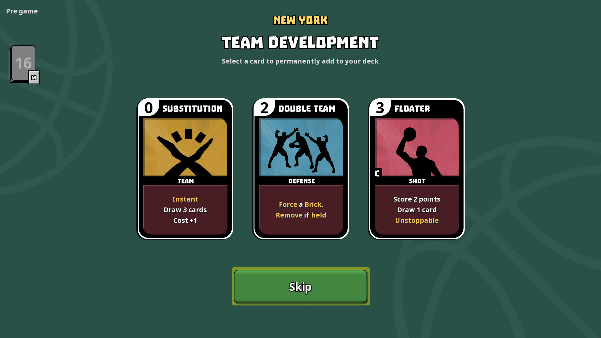 Clutchtime™: Basketball Deckbuilder Screenshot 4
