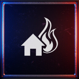 The roof is on fire icon