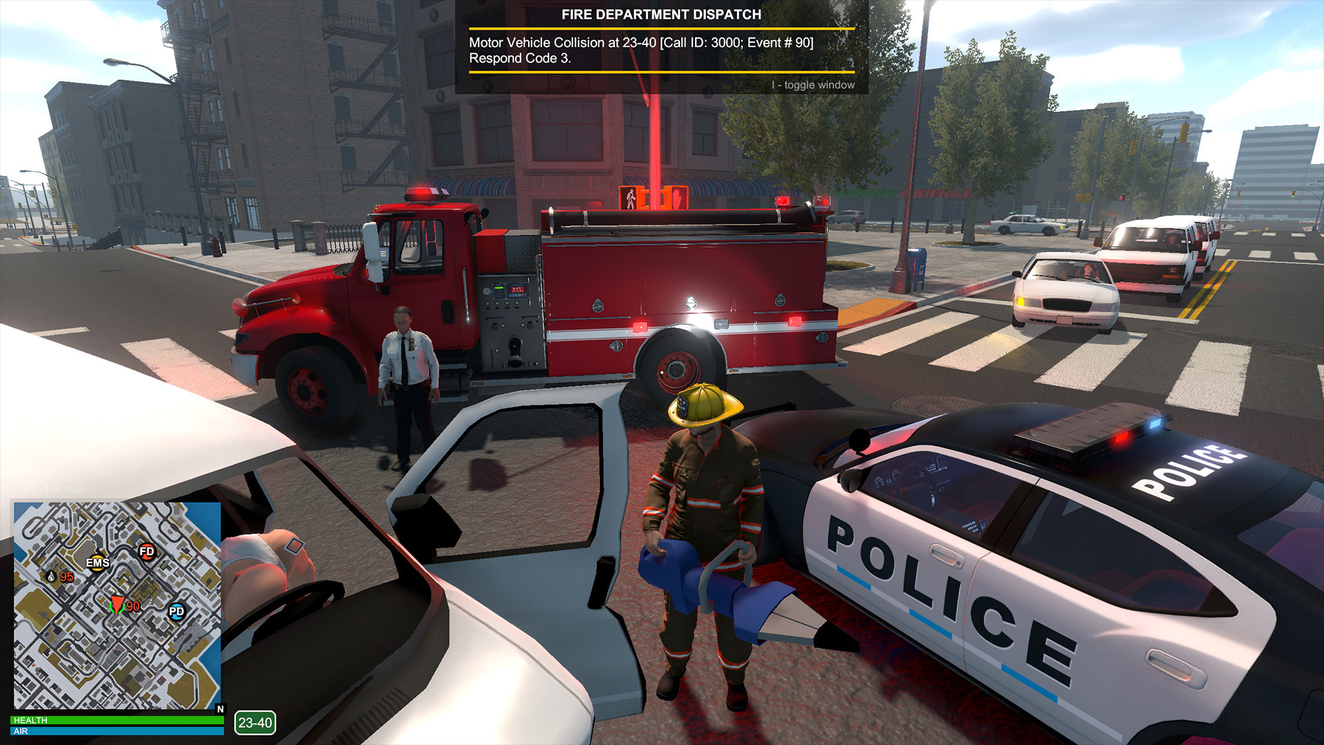 Flashing Lights - Police, Firefighting, Emergency Services (EMS) Simulator Screenshot 19