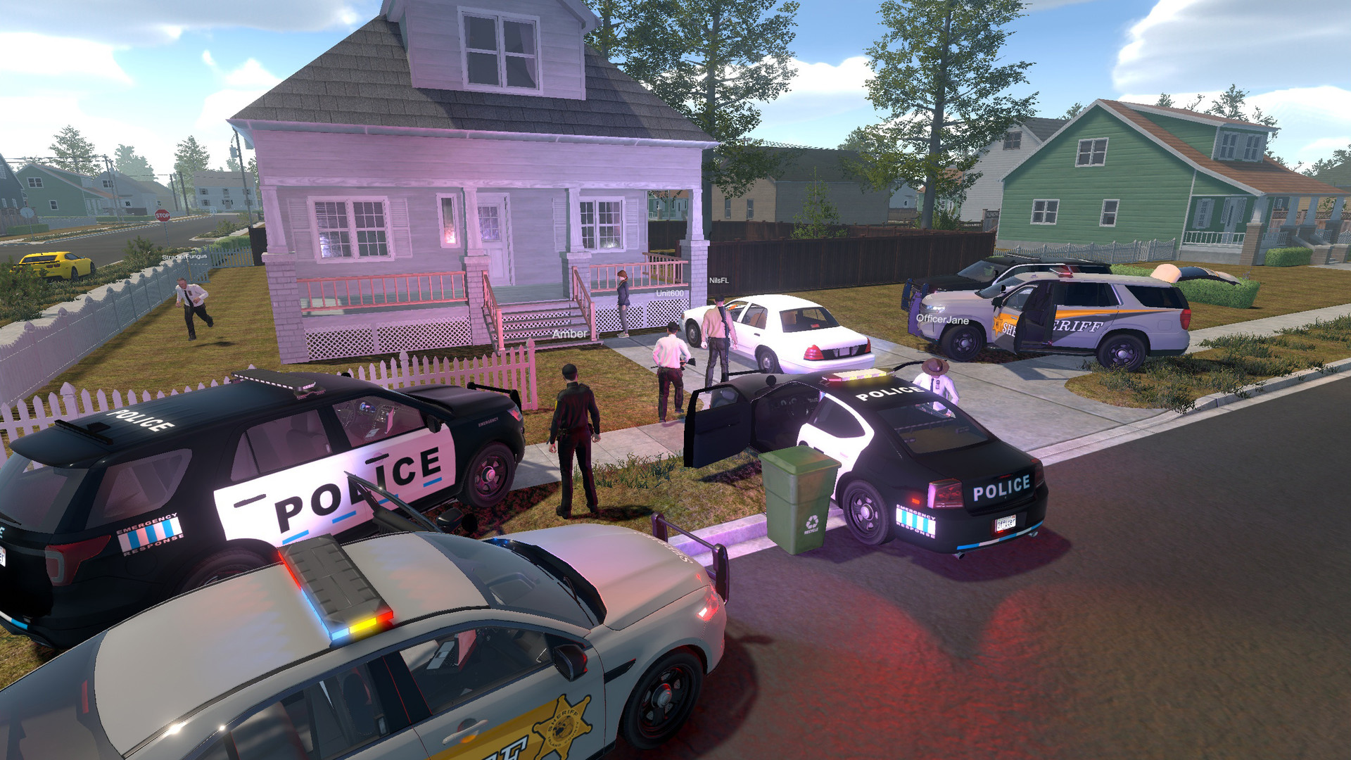 Flashing Lights - Police, Firefighting, Emergency Services (EMS) Simulator Screenshot 0