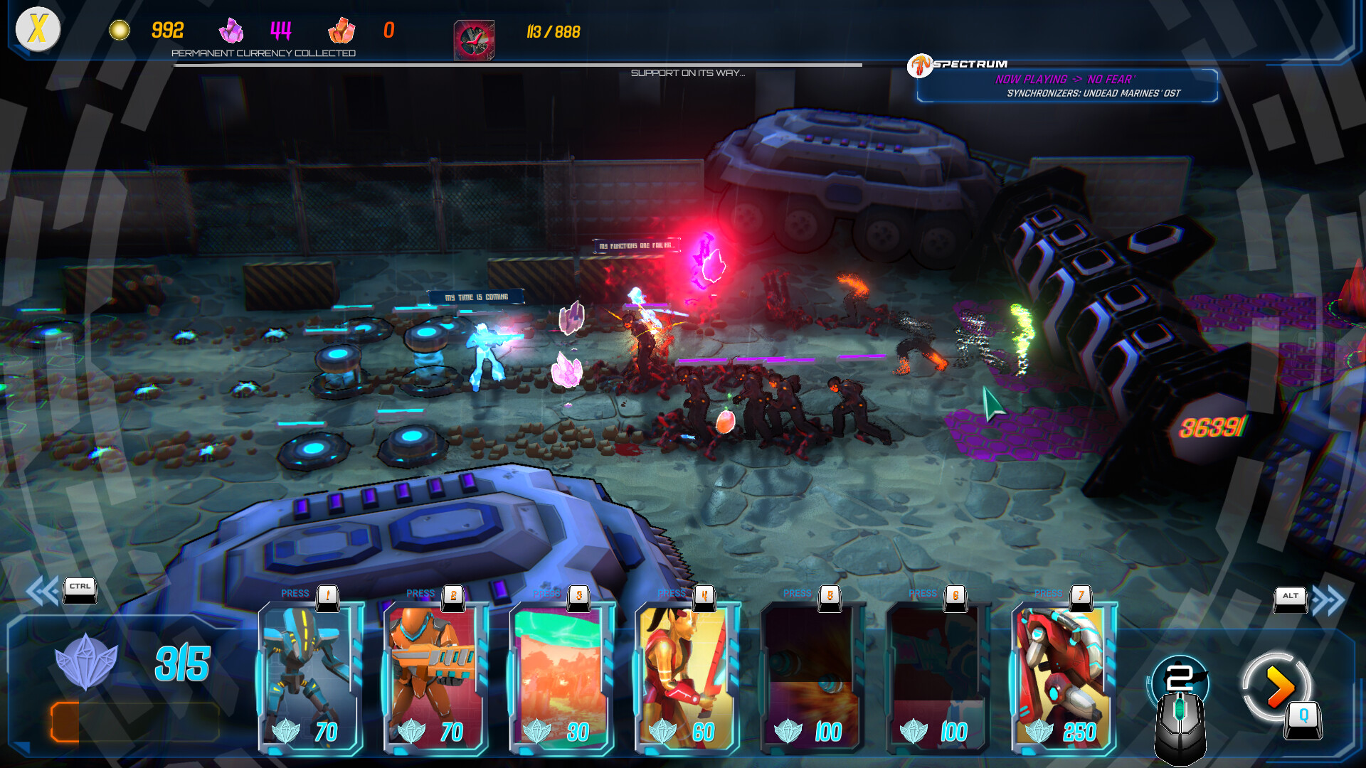 SYNCHRONIZERS: UNDEAD MARINES Screenshot 0
