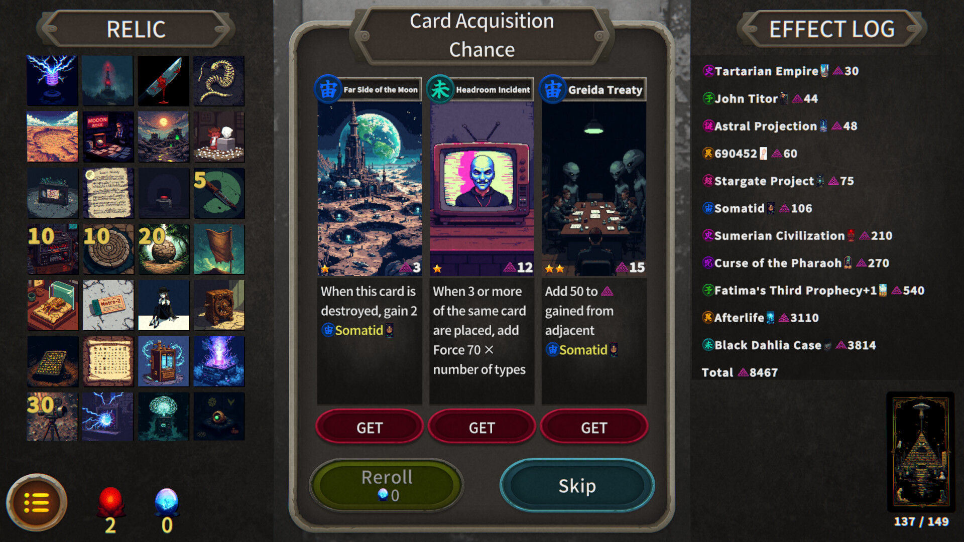 ARCANATI CARD Screenshot 1