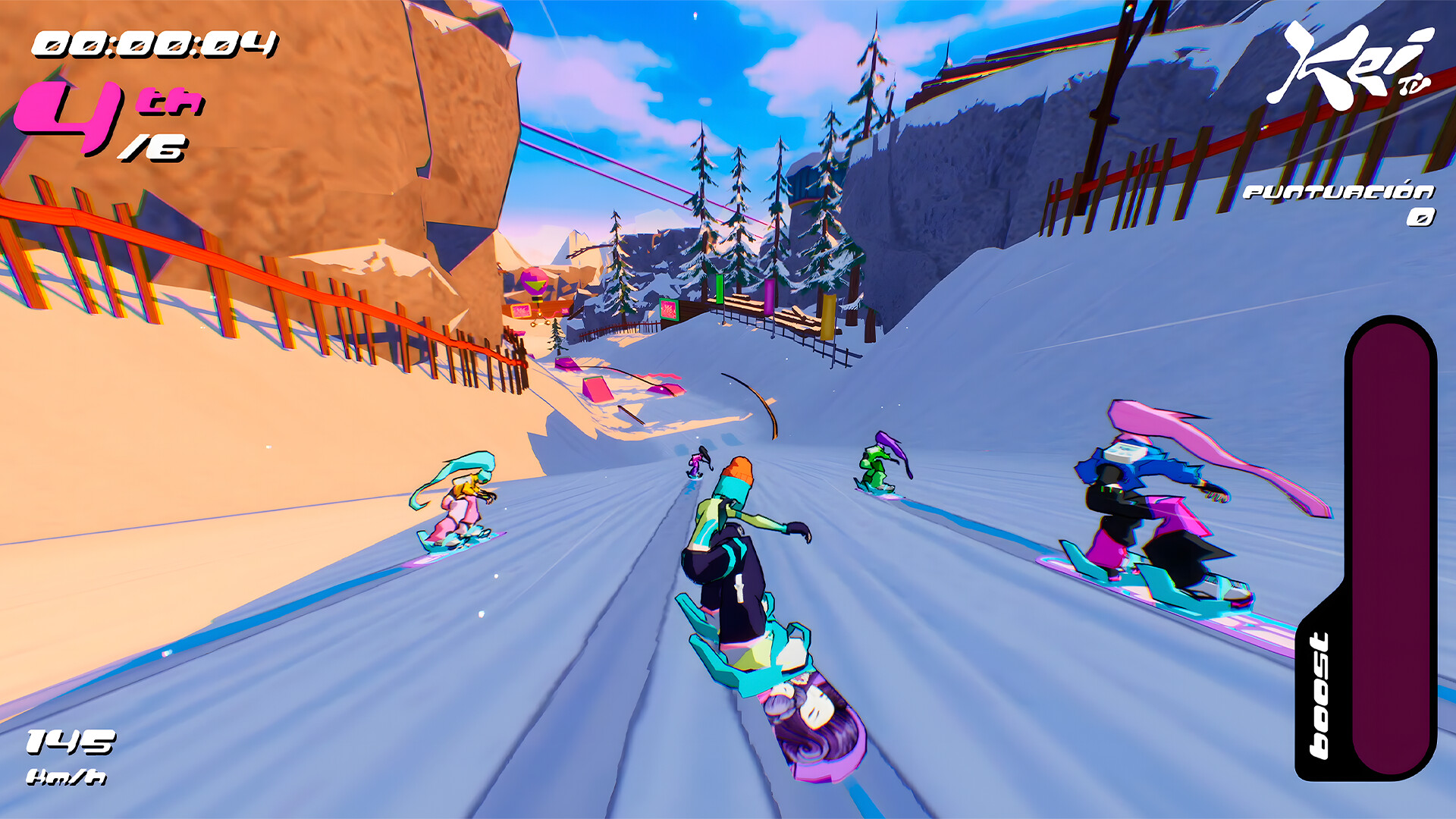 HYPERyuki: Snowboard Syndicate  Screenshot 3