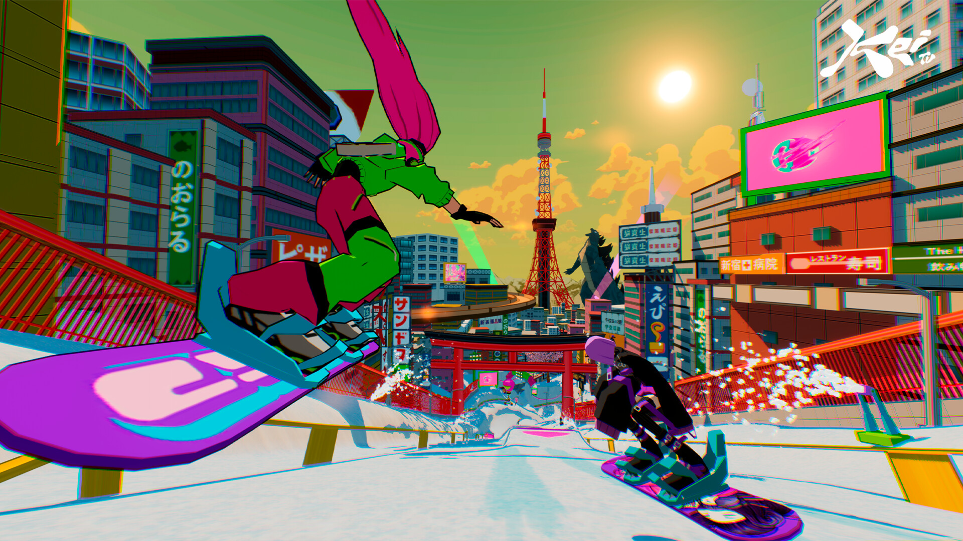 HYPERyuki: Snowboard Syndicate  Screenshot 2