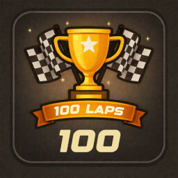 100 laps icon