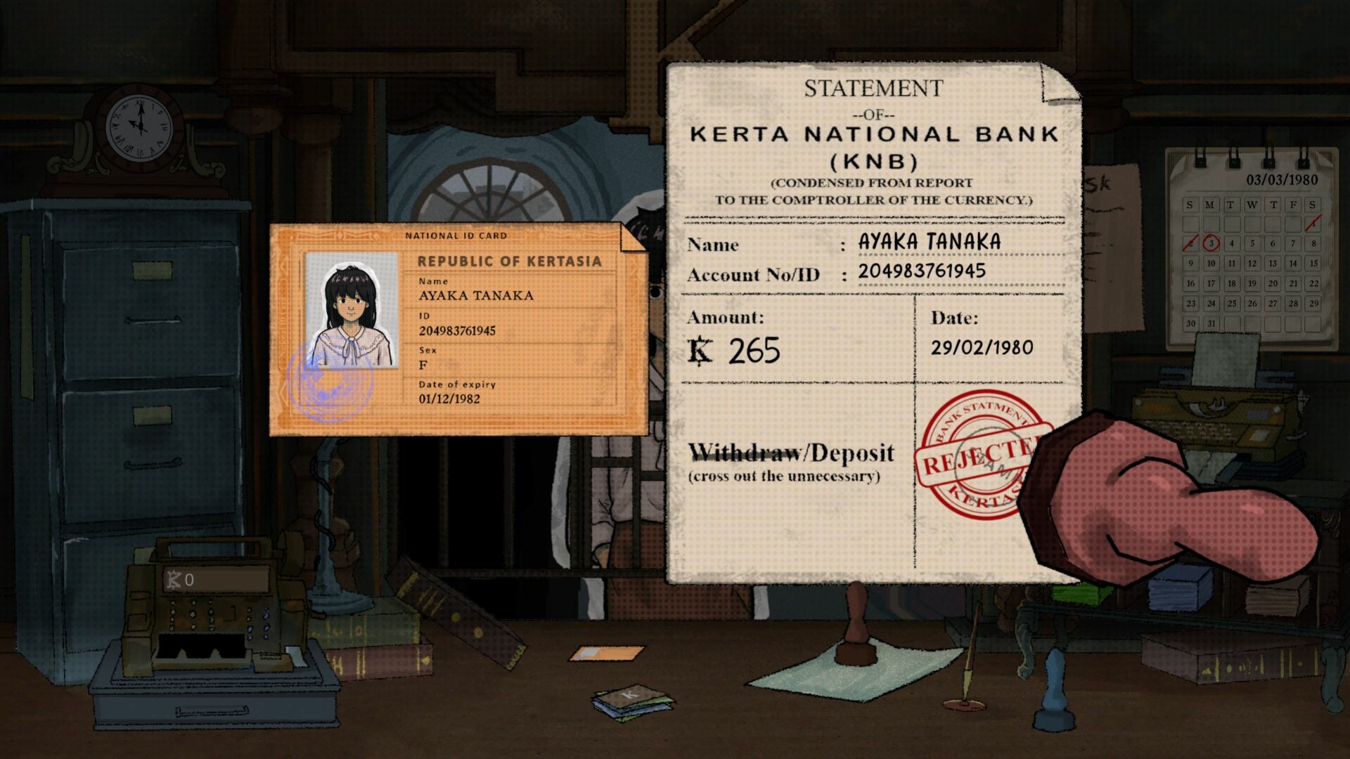 Teller's Duty Screenshot 1