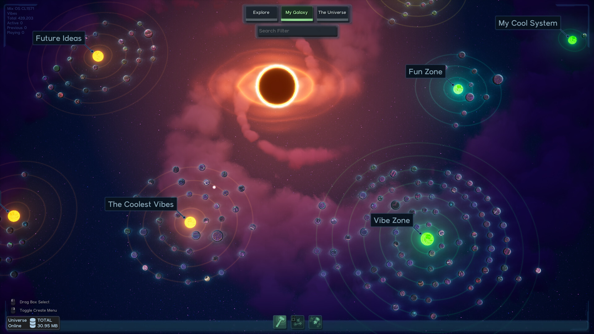 Mix Universe Screenshot 1