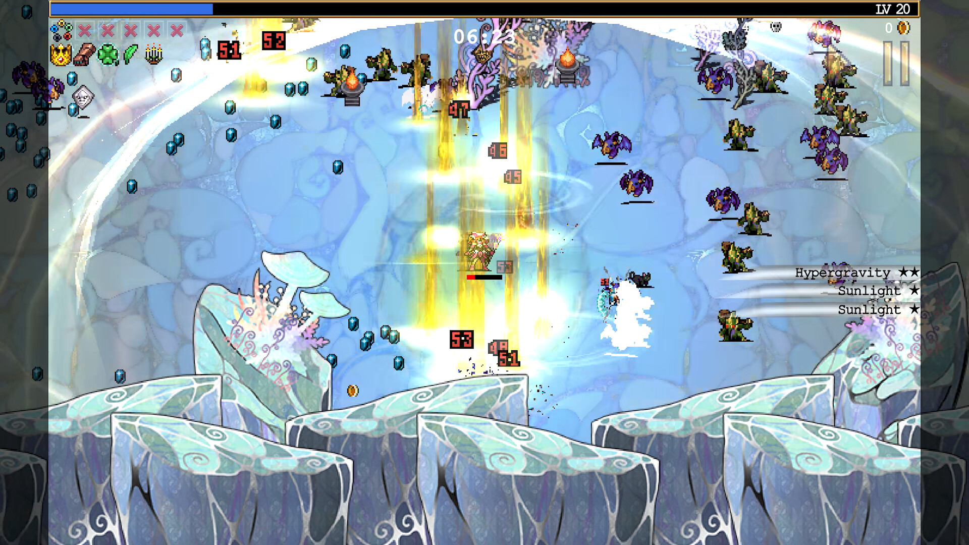 Vampire Survivors: Emerald Diorama Screenshot 1