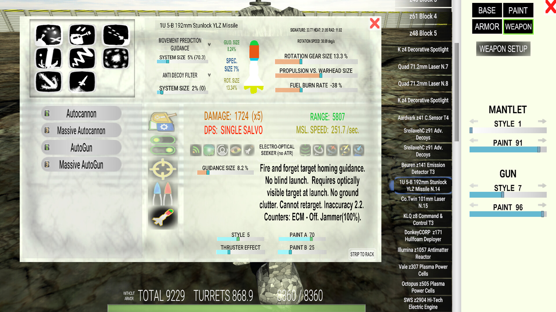 Mk50TWL Vehicle Battler Custom Slider Screenshot 7