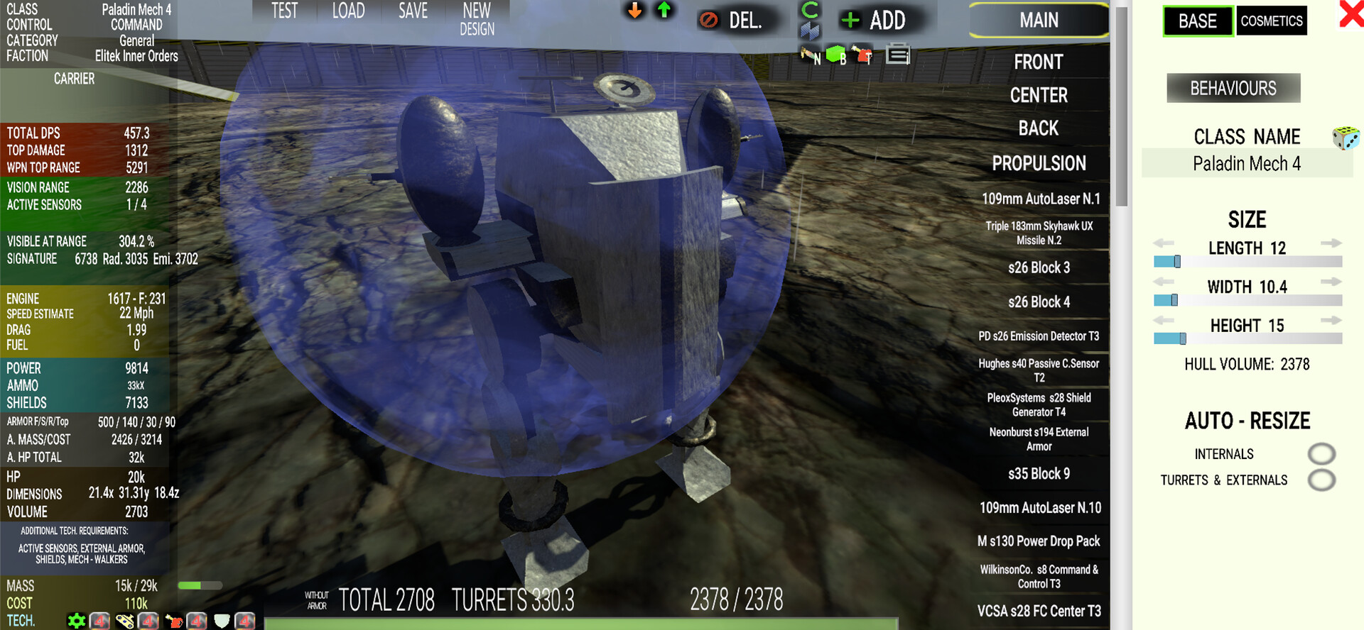 Mk50TWL Vehicle Battler Custom Slider Screenshot 2