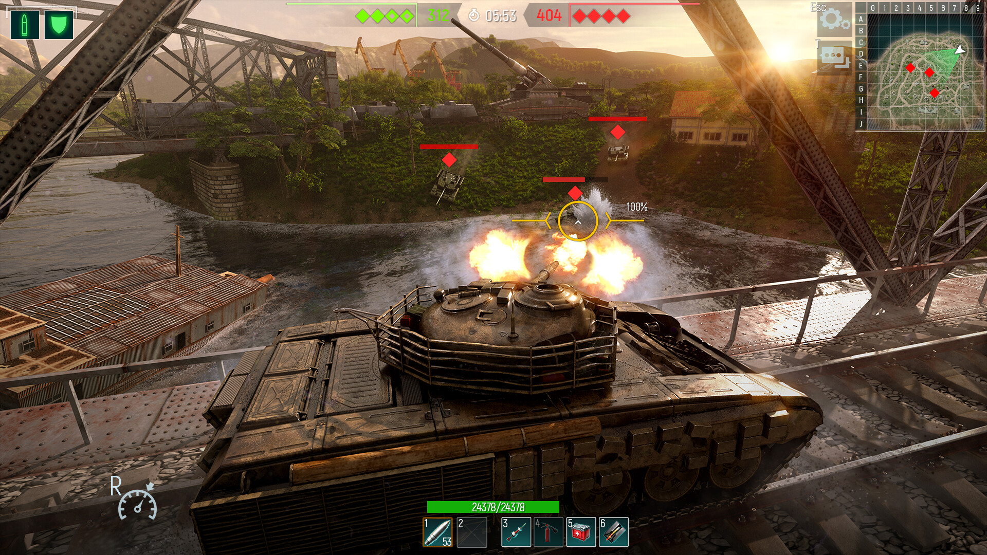 Tank Force: Online Shooter Game Screenshot 3