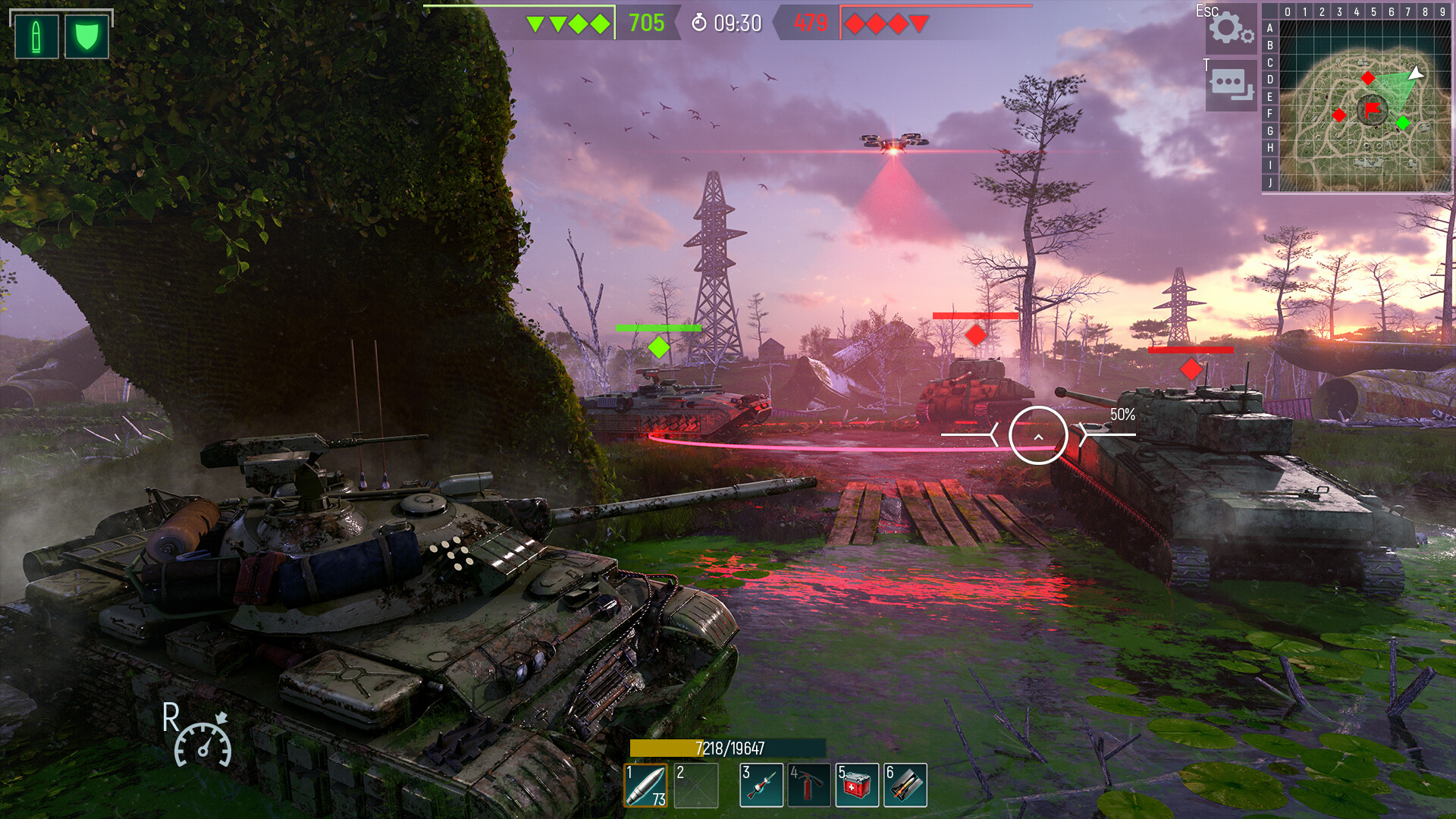 Tank Force: Online Shooter Game Screenshot 0