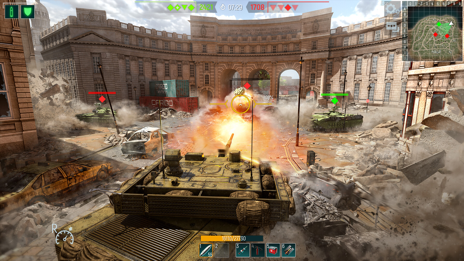 Tank Force: Online Shooter Game Screenshot 5
