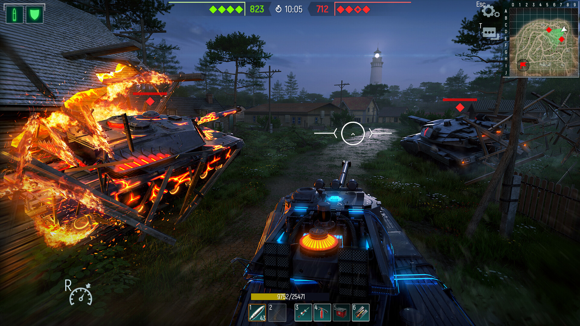 Tank Force: Online Shooter Game Screenshot 1