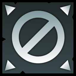 No trespassing! icon