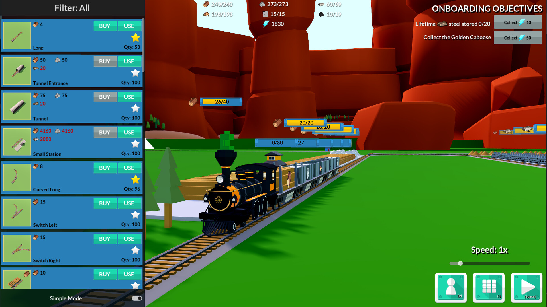 Lazy Train Game Screenshot 0