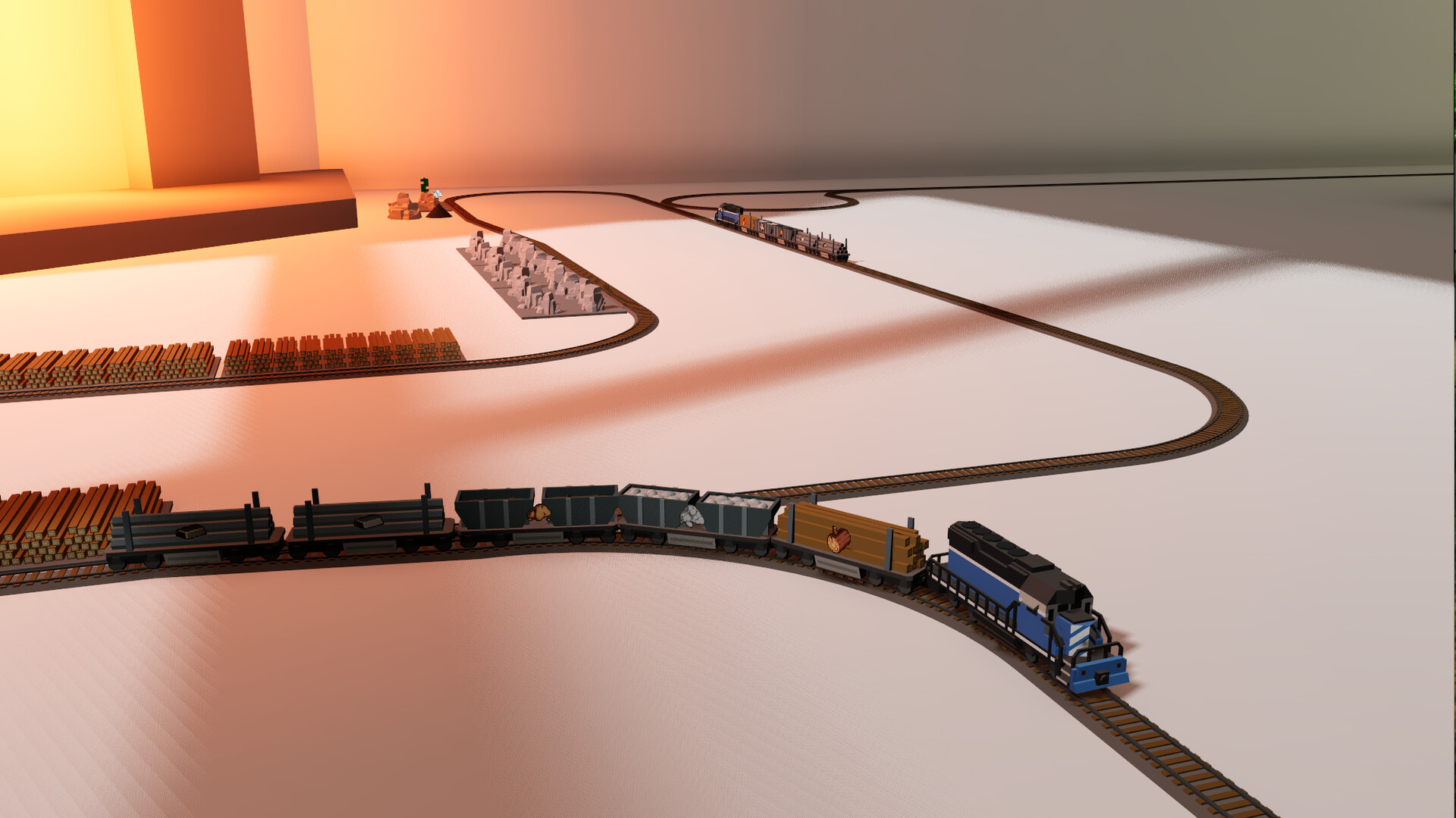 Lazy Train Game Demo Screenshot 3