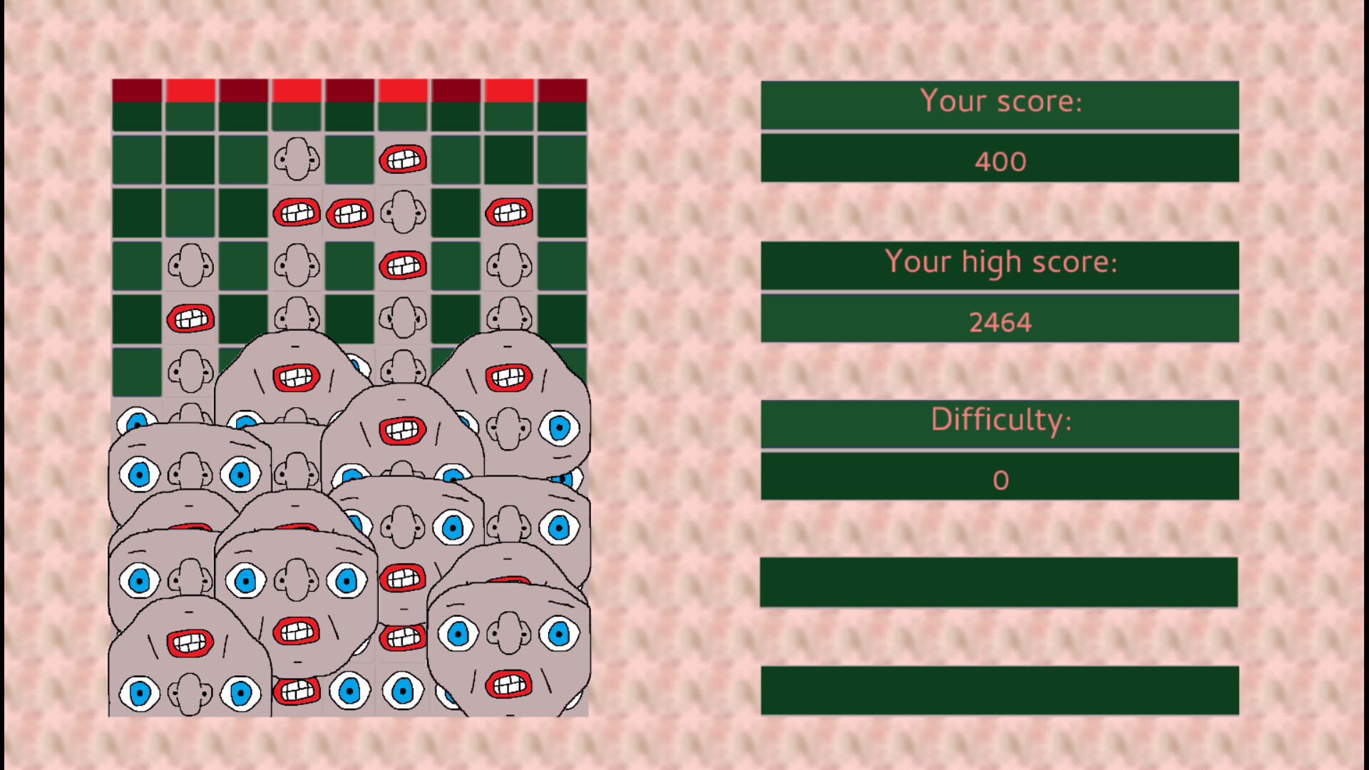 Falling Face Fragments Screenshot 1