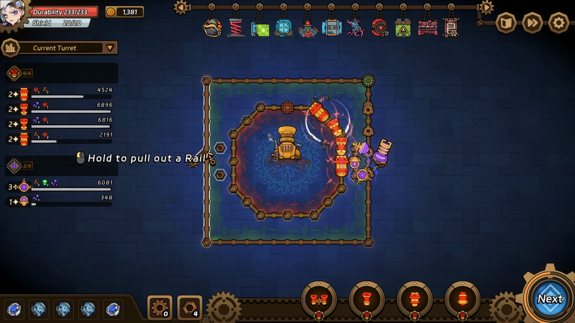 Rail Defense: Eldritch Siege Screenshot 1