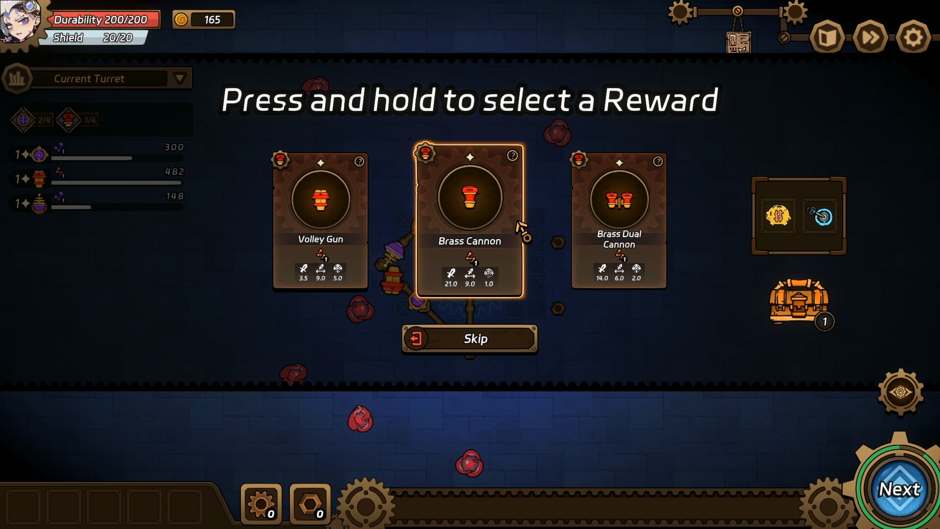 Rail Defense: Eldritch Siege Screenshot 4