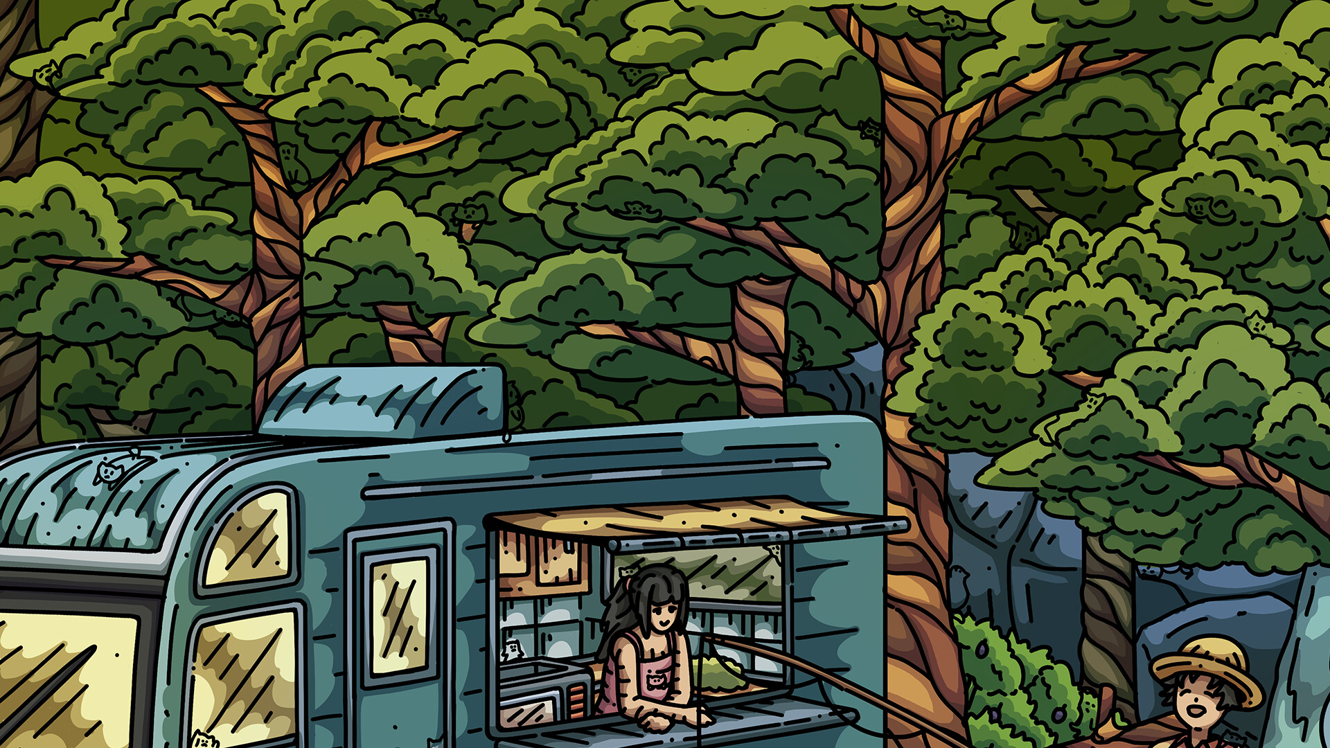 100 Camp Cats Screenshot 2