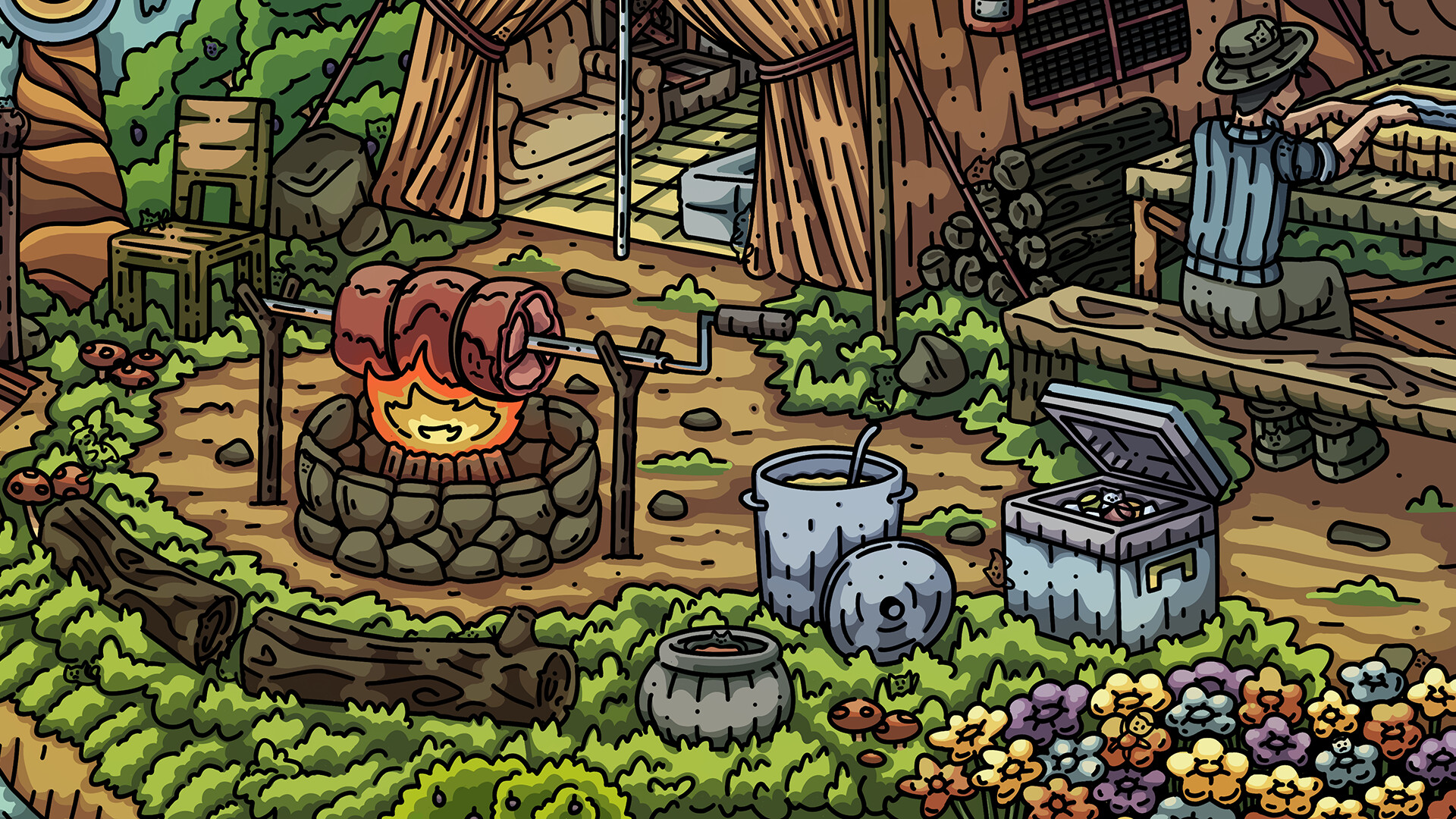 100 Camp Cats Screenshot 1