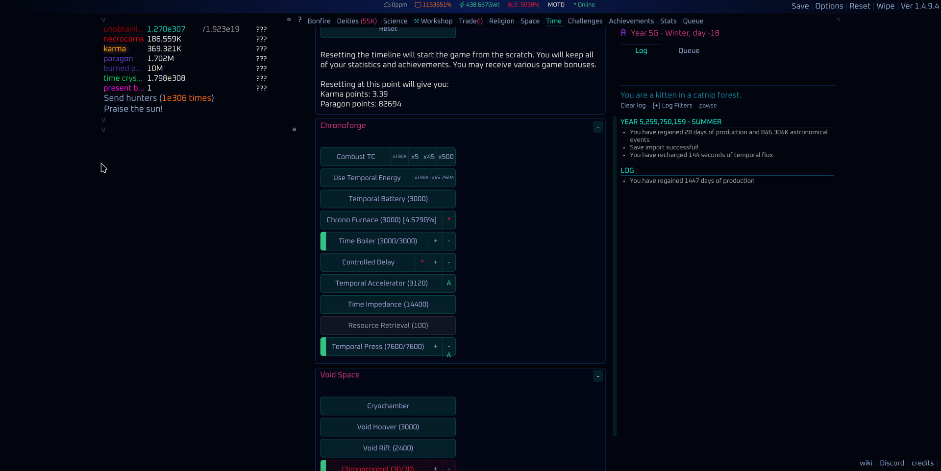 Kittens Game Screenshot 5