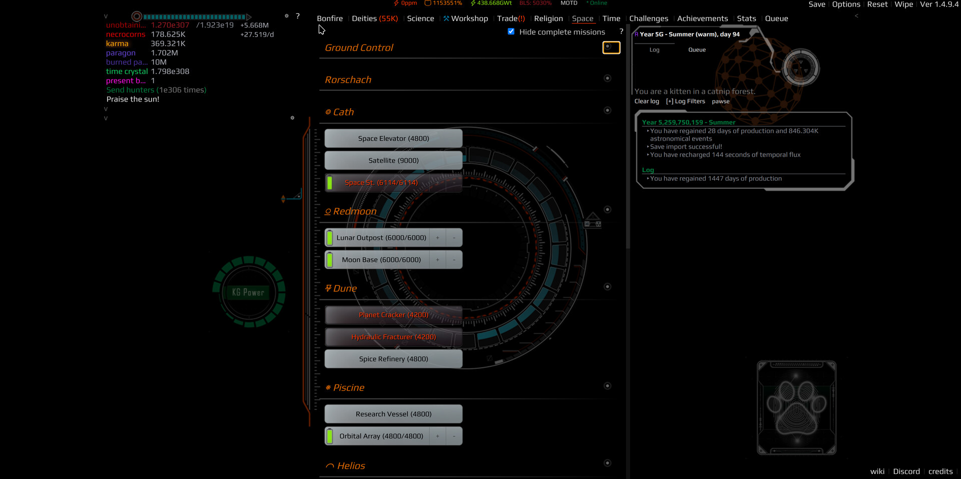 Kittens Game Screenshot 3