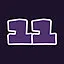Level 11 completed icon