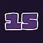 Level 15 completed icon