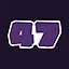 Level 47 completed icon