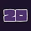 Level 20 completed icon