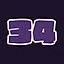 Level 34 completed icon