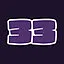 Level 33 completed icon