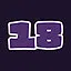 Level 18 completed icon