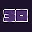 Level 30 completed icon
