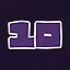 Level 10 completed icon