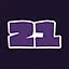 Level 21 completed icon