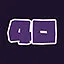 Level 40 completed icon