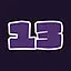 Level 13 completed icon