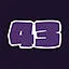Level 43 completed icon