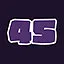 Level 45 completed icon