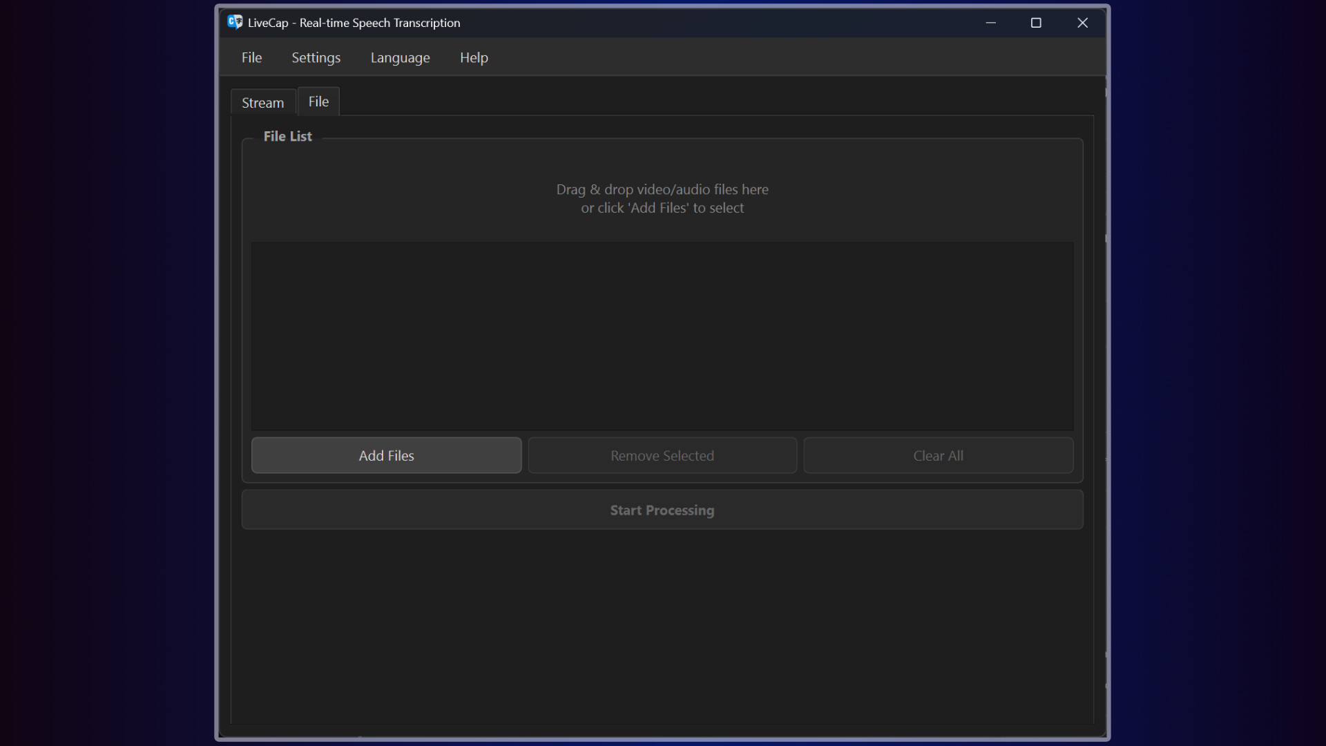LiveCap Screenshot 1