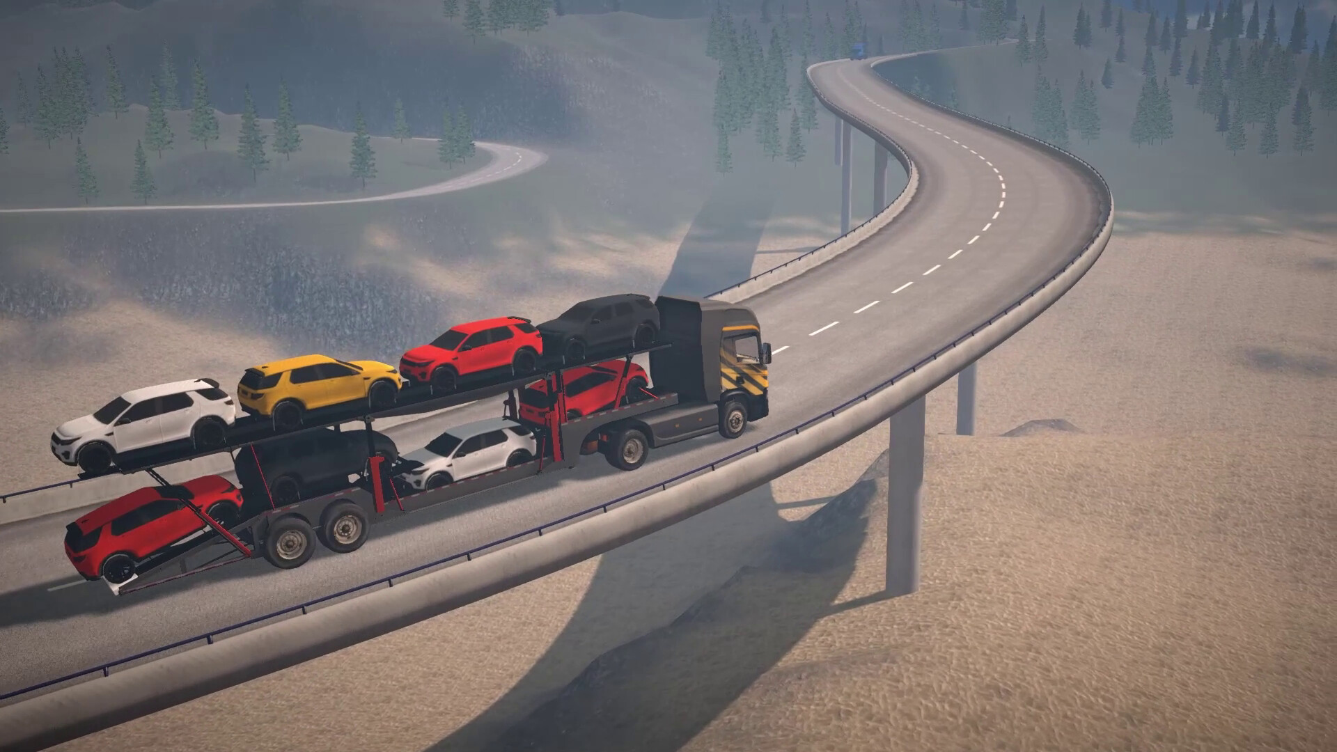 Truck Driving Cargo Simulator Screenshot 1