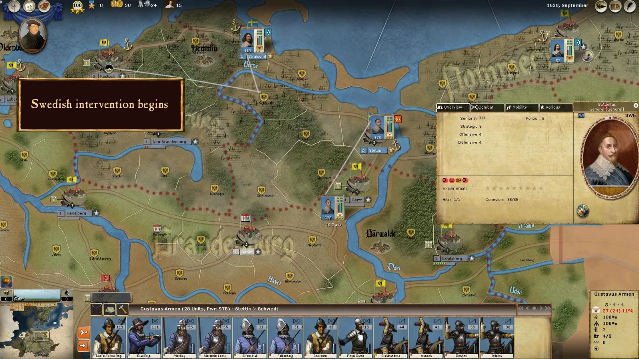 Thirty Years' War Screenshot 1
