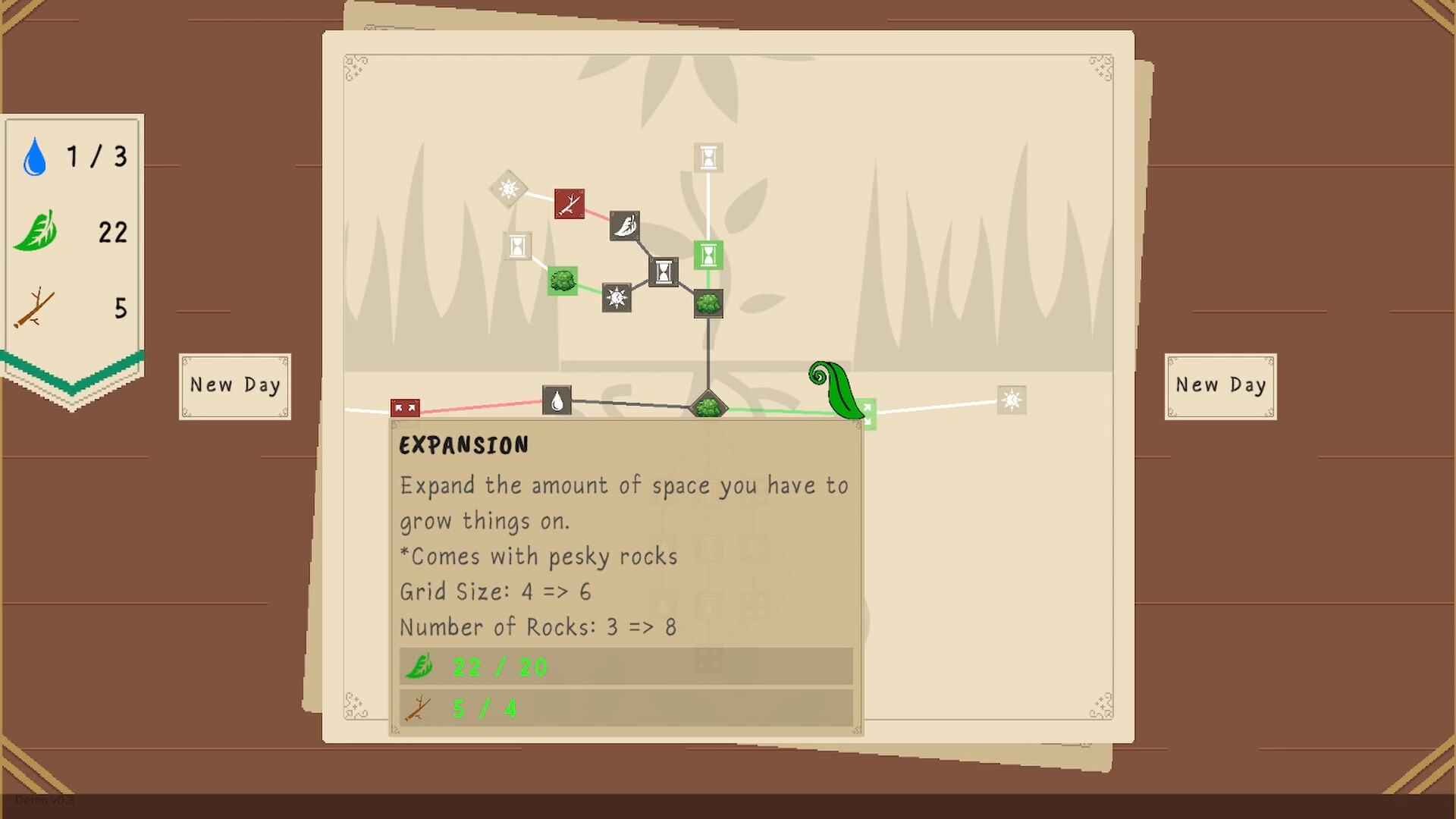 Drop and Grow Demo Screenshot 2